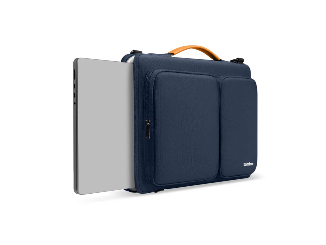 Buy Tomtoc Defender-A42 Laptop Bag for 16-inch MacBook Pro - Navy Blue Buy Tomtoc Defender-A42 Laptop Bag for 16-inch MacBook Pro - Navy Blue